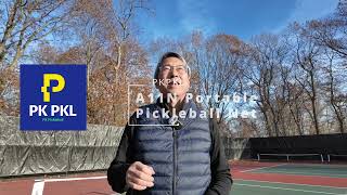 A11N Portable Half Court Pickleball Net: Review