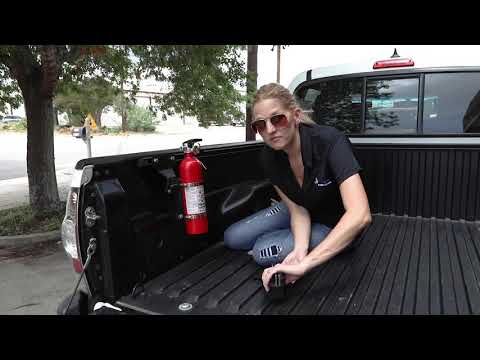 Toyota Bed Rail Modular Fire Extinguisher Quick Release
