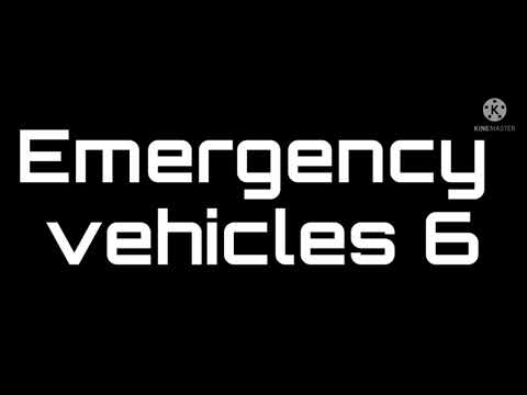 emergency vehicles 6