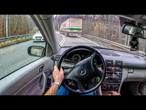 2004 Mercedes-Benz C 200 | 122 HP | POV Test Drive