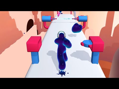 Blob Runner 3d 🎨 ⛹ All Levels Gameplay Walkthrough Android, iOS NEW UPDATE GAME!!!