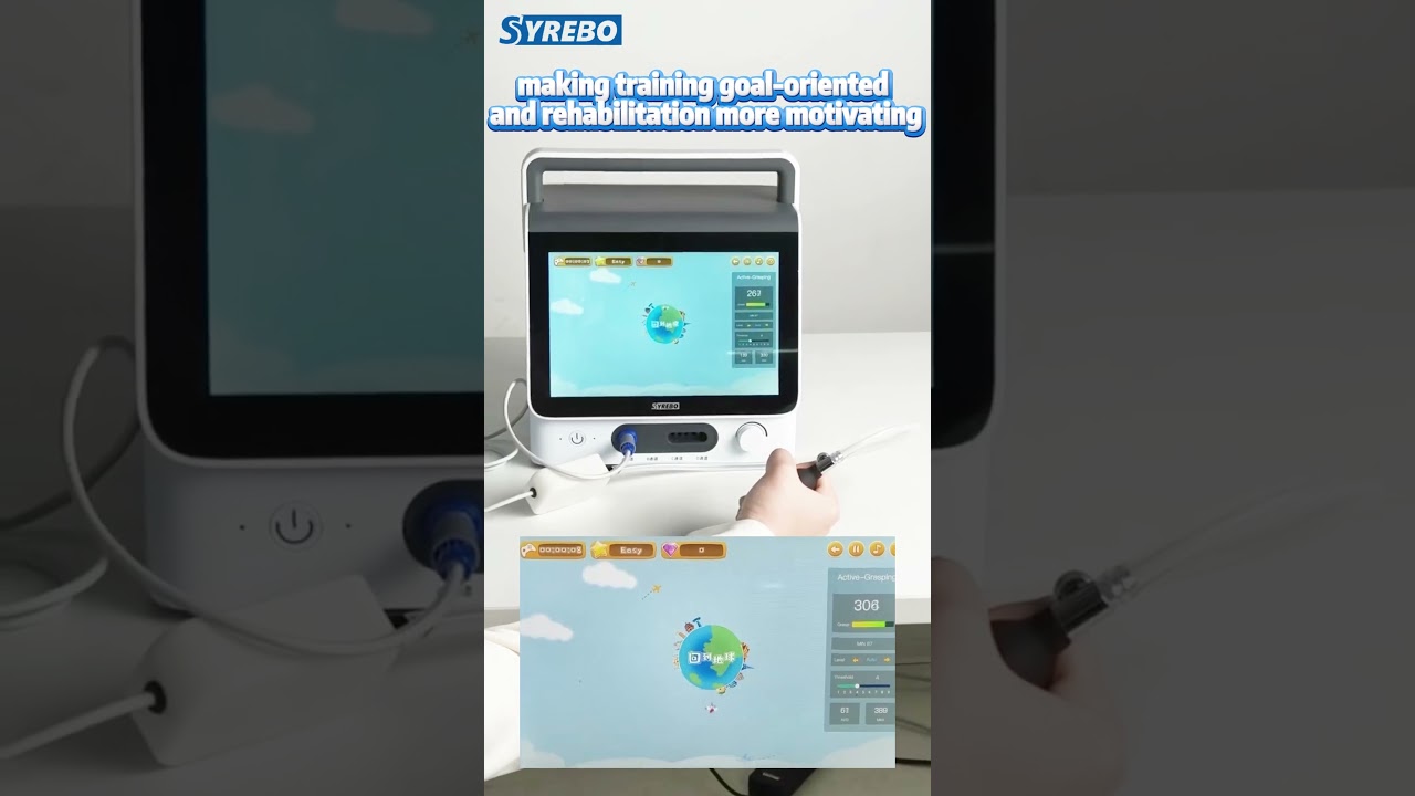 Active Grasping Training with a Syrebo Robotic Glove