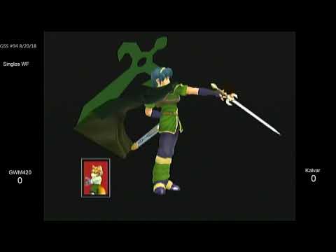 GSS 94 SSBM - GWM420 (Fox) vs. Kalvar (Marth) - Melee WF