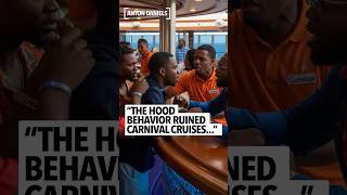White woman says the ghetto, ratchet behavior from black people ruined Carnival Cruises, not going