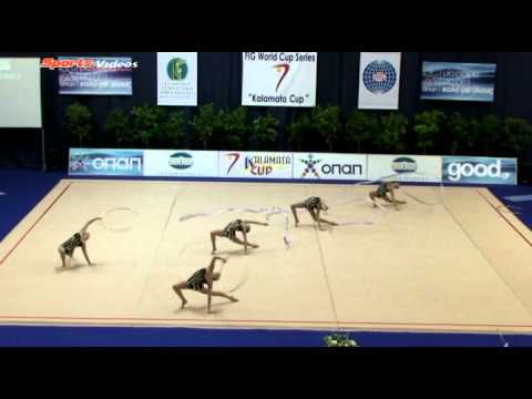 BULGARIA ENSEMBLE GROUP KALAMATA CUP 2011 3 RIBBONS 2 HOOPS.mp4
