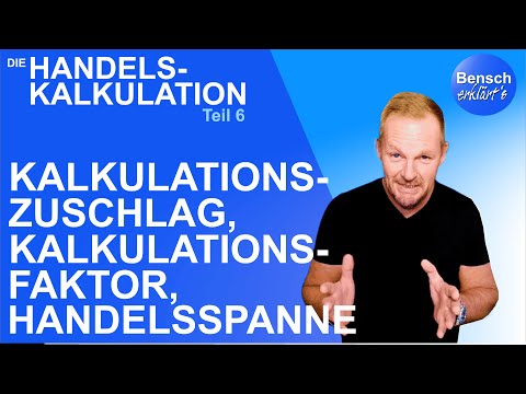 Commercial Calculation - Step by Step (6): Markup and Factor, Trade Margin