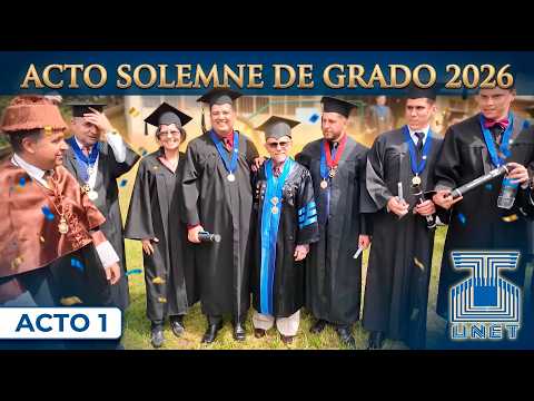 Acto Solemne de grado UNET 2026 - Alfombra Roja   ACT 1  - 9am