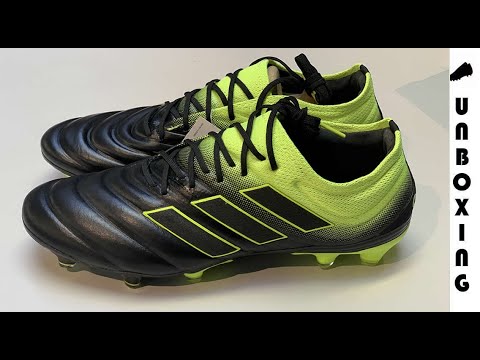 adidas Copa 19.1 FG/AG Exhibit - Core Black/Solar Yellow