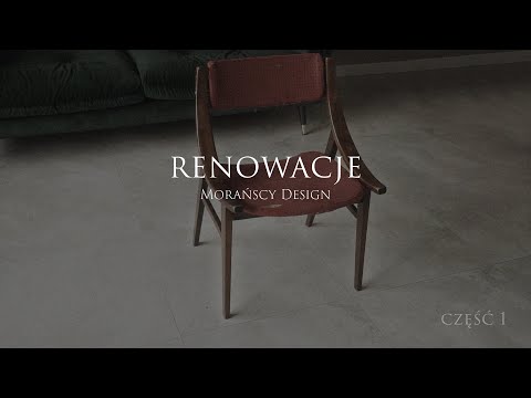 Renowacje - Krzesło Skoczek z epoki PRL