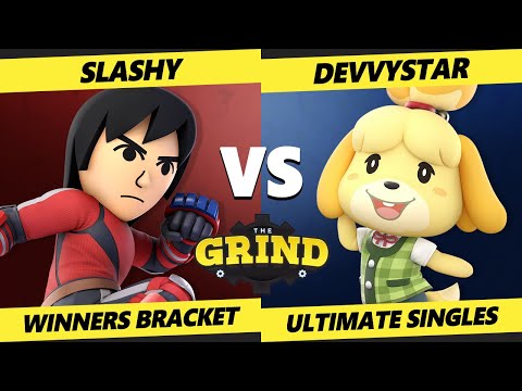 The Grind 179 - SLASHY (Mii Brawler) Vs. DevvyStar (Isabelle) Smash Ultimate - SSBU