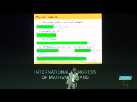Chern Medal Lecture: Crystal bases and categorifications — Masaki Kashiwara — ICM2018