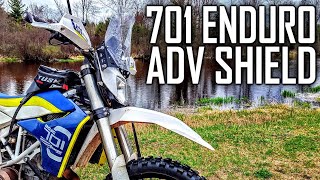 This 701 Enduro ADV Windshield is AWESOME & CHEAP!