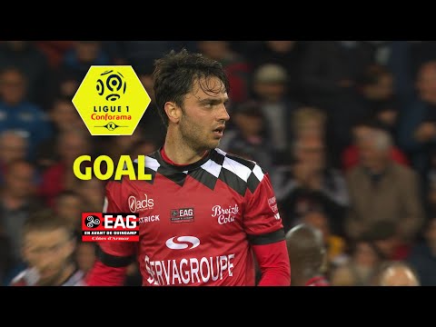 Goal Clément GRENIER (42') / EA Guingamp - Olympique de Marseille (3-3) (EAG-OM) / 2017-18