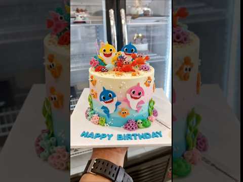 ikan hiu baby shark #babyshorts #babyshark #cake #short