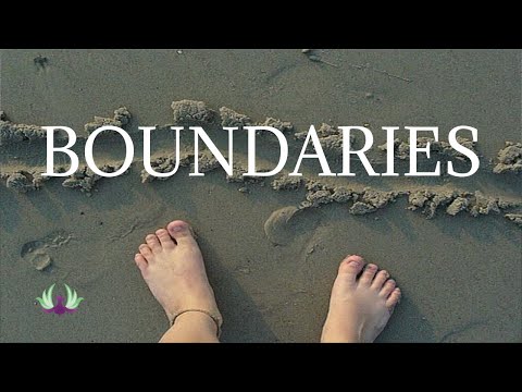 YouTube video about Healthy vs. Unhealthy Boundaries