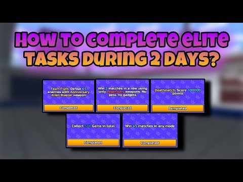 How to complete elite challenges in 2 days?