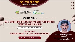 WICE 2020: Webinar on 