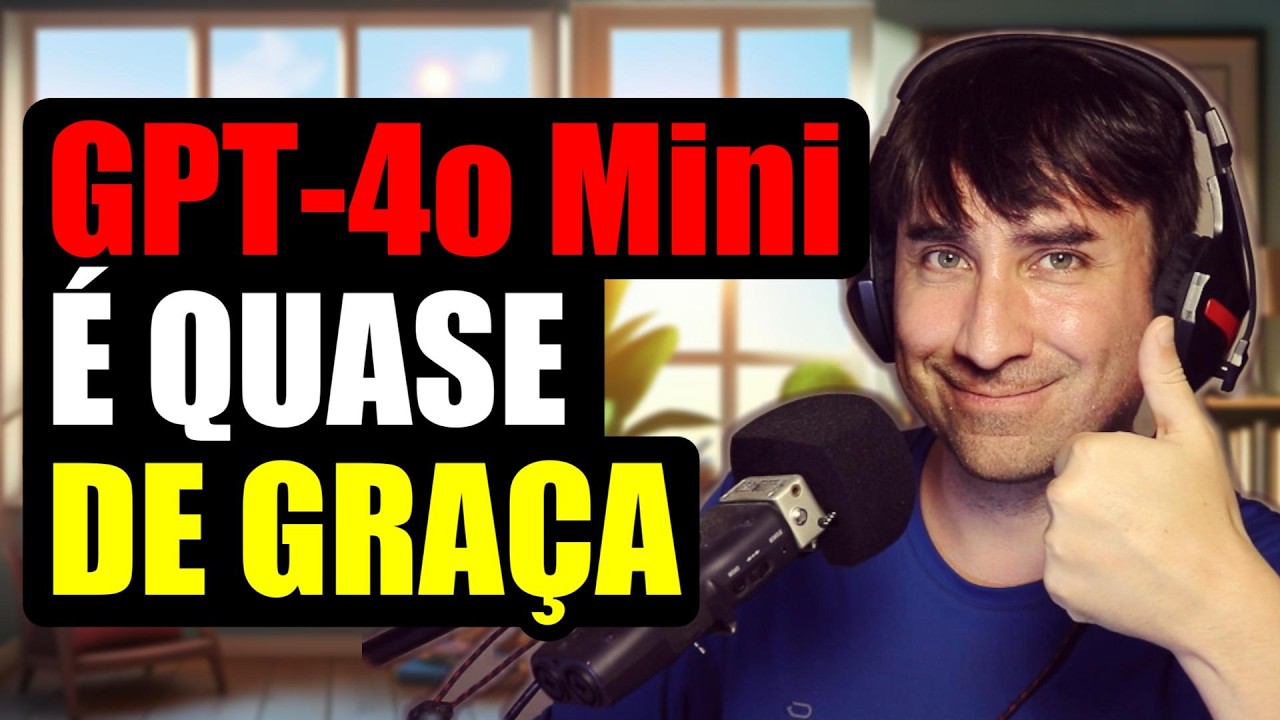 API do Novo GPT-4o Mini da OpenAI é Excelente E Quase de Graça