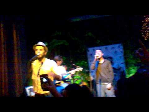 Los Aslandticos (final del concierto de Córdoba en Banbuhhda café)