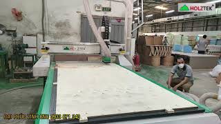 25.06 Vận hành máy Router cắt ván ép 1 đầu RT-1325V