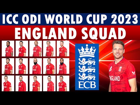 ICC ODI World Cup 2023 England Squad: England squad for ICC ODI World Cup 2023 announced.