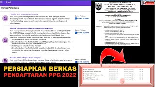 live persiapan upload berkas ppg daljab 2022 pada pendaftaran ppg 2022 2023 lewat sim pkb calon guru