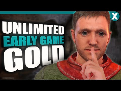 Get UNLIMITED GOLD Early Game In Kingdom Come Deliverance - INSANE AMOUNTS OF GOLD!