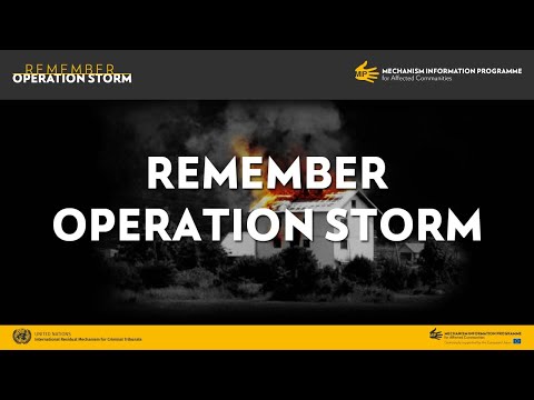 Remember Operation Storm