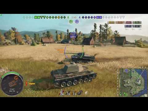 World of Tanks Console 40TP Gameplay (High Caliber)