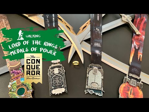 Lord Of The Rings Conqueror Challenge unboxing and review 2022. Insane Medals !!!