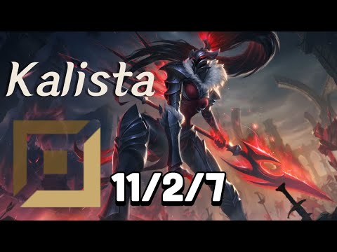 ADC Rank Challenger Kalista vs Sivir