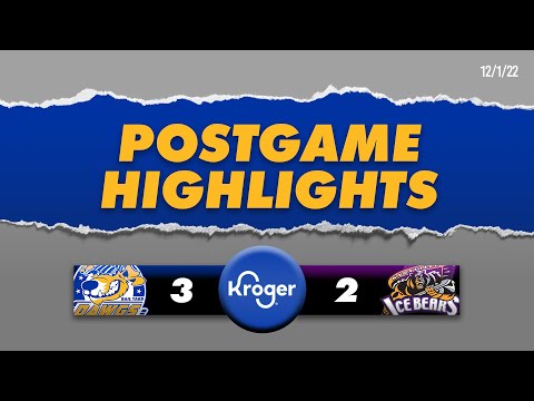 Rail Yard Dawgs Highlights, 3-2 Win Vs. Knoxville, 12/1/22