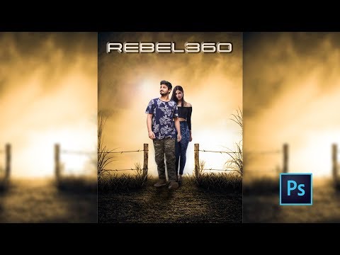 New Action Movie Poster Design Tutorial  !! Photoshop CC Manipulation