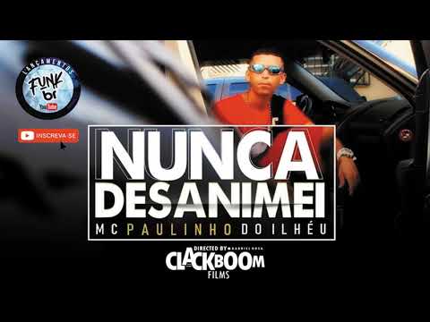 NUNCA DESANIMEI - MC PAULINHO DO ILHÉU