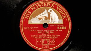 (Sidney Bechet and) The New Orleans Feet Warmers - Maple Leaf Rag (1932)