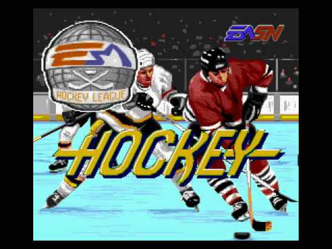 EA Hockey Megadrive