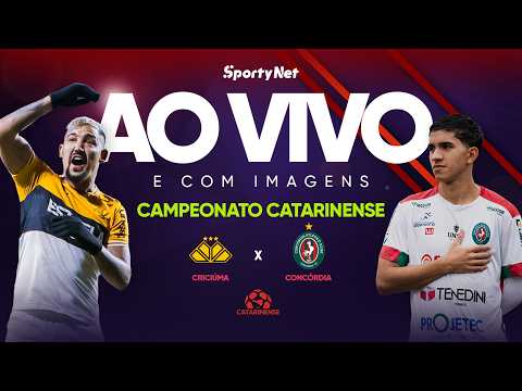 AO VIVO E COM IMAGENS: CRICIÚMA X CONCÓRDIA | TAÇA ACESC | CATARINENSE