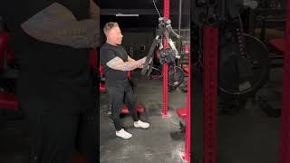Lever Tricep Pushdown Setup