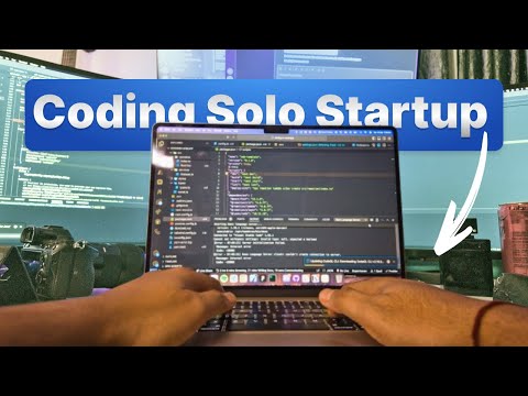 A realistic Coding Vlog (As A Solo Startup Founder)