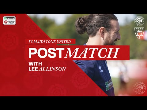 POST MATCH REACTION | Lee Allinson | Hemel Hempstead Town FC 1-1 Maidstone United
