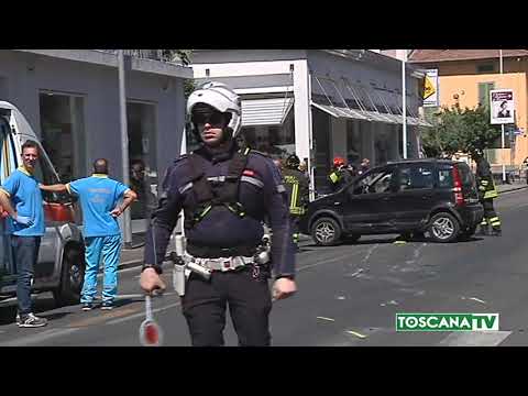 2019-06-13 PRATO - 4 INCIDENTI, VIABILITÀ IN TILT AL MACROLOTTO ZERO