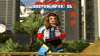 LEGO Marvel Super Heroes 2 America Chavez Unlock Location + Free Roam Gameplay