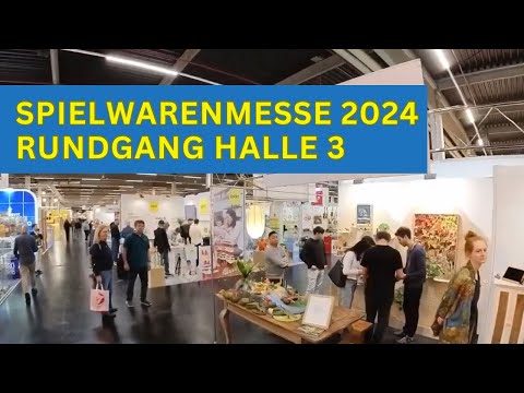 Halle 3 - Rundgang auf der Spielwarenmesse 2024 in Nürnberg