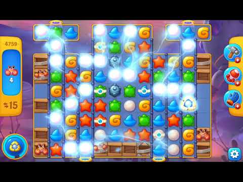 Fishdom 2021 - Level 4759   #Playrix #Fishdom #gaming