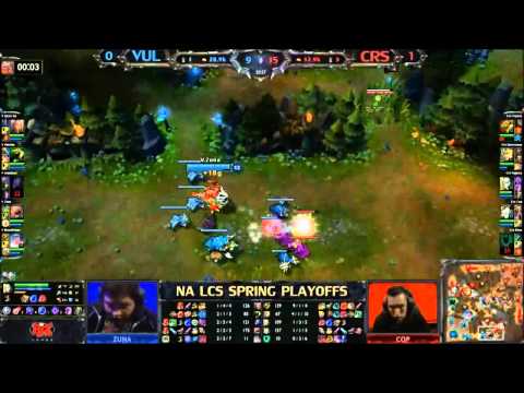 Curse vs Vulcun - Game 2 - LCS 2013 NA Spring Playoffs D3