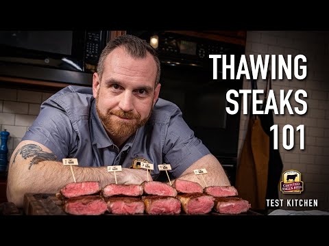 Microwave Thaw Ok?! Best Way to Thaw a Steak Experiment