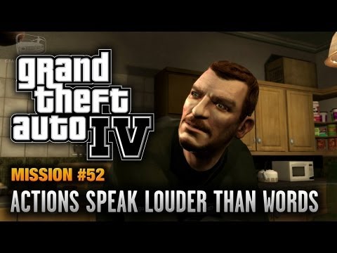 GTA 4 - Mission #52 - Actions Speak Louder Than Words (1080p)