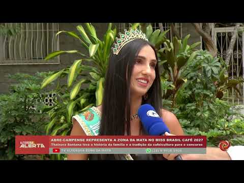 Mineira representa Zona da Mata no Miss Barsil Café 2027