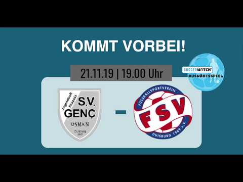Das soccerwatch.tv-Auswärtsspiel beim SV Genc Osman Duisburg!