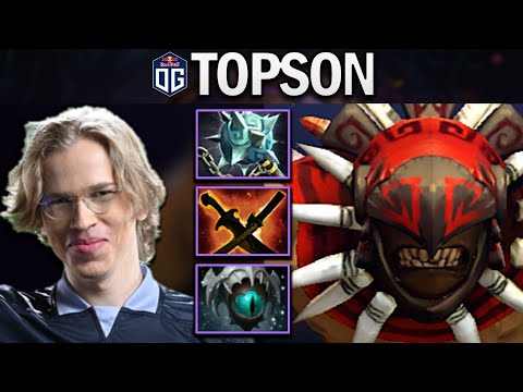 OG.TOPSON SMURF BLOODSEEKER WITH SNY & SKADI - DOTA 2 7.28 GAMEPLAY
